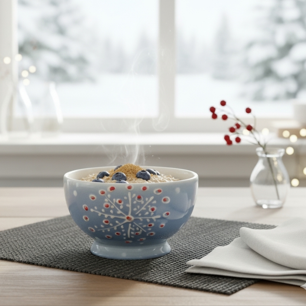 Crate & Barrel “Snowy” Winter Bowl – Portugal
